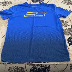 Youth xl steph curry under armour shirt
